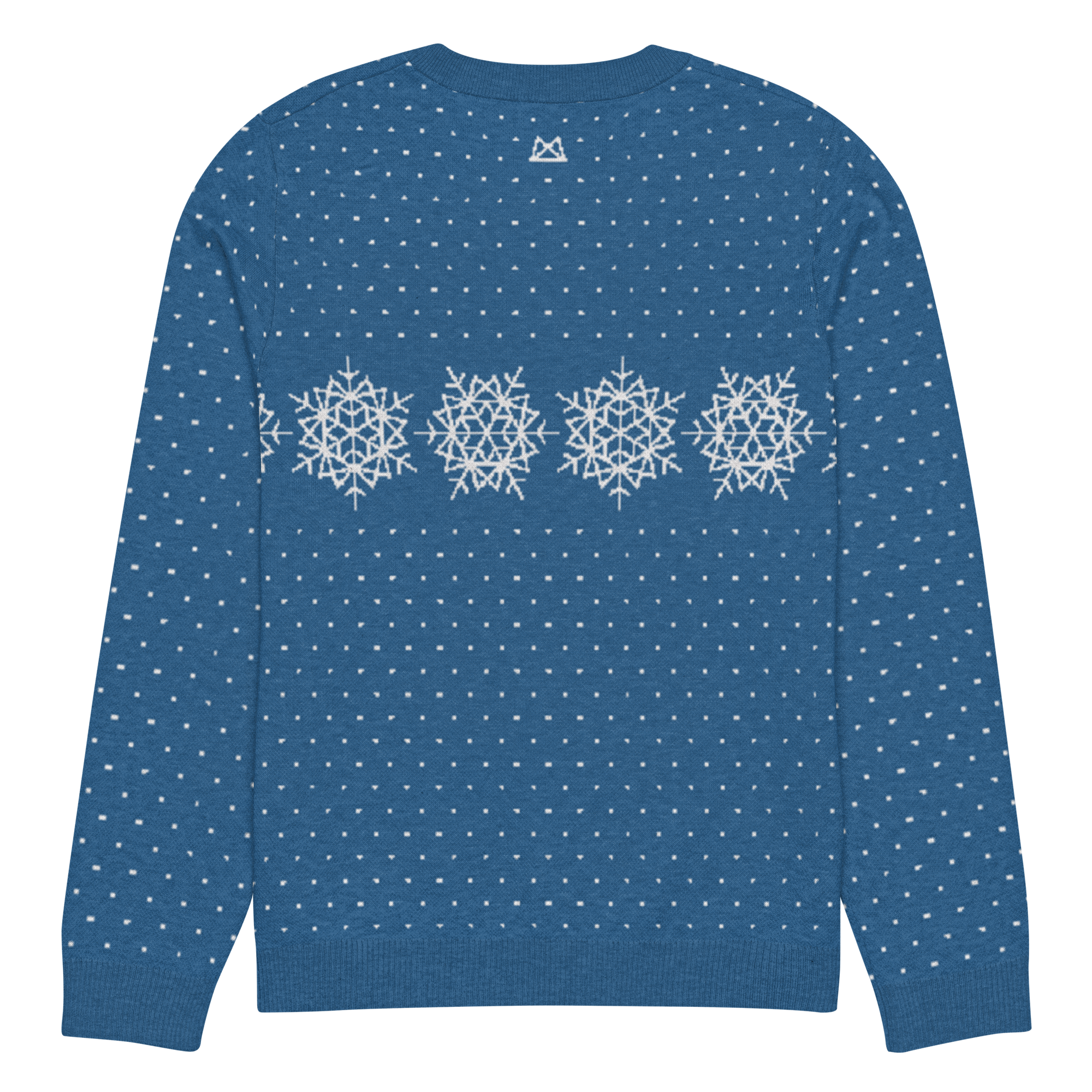 It’s Snow or Never Knitted Sweater in Glacier - Image 2