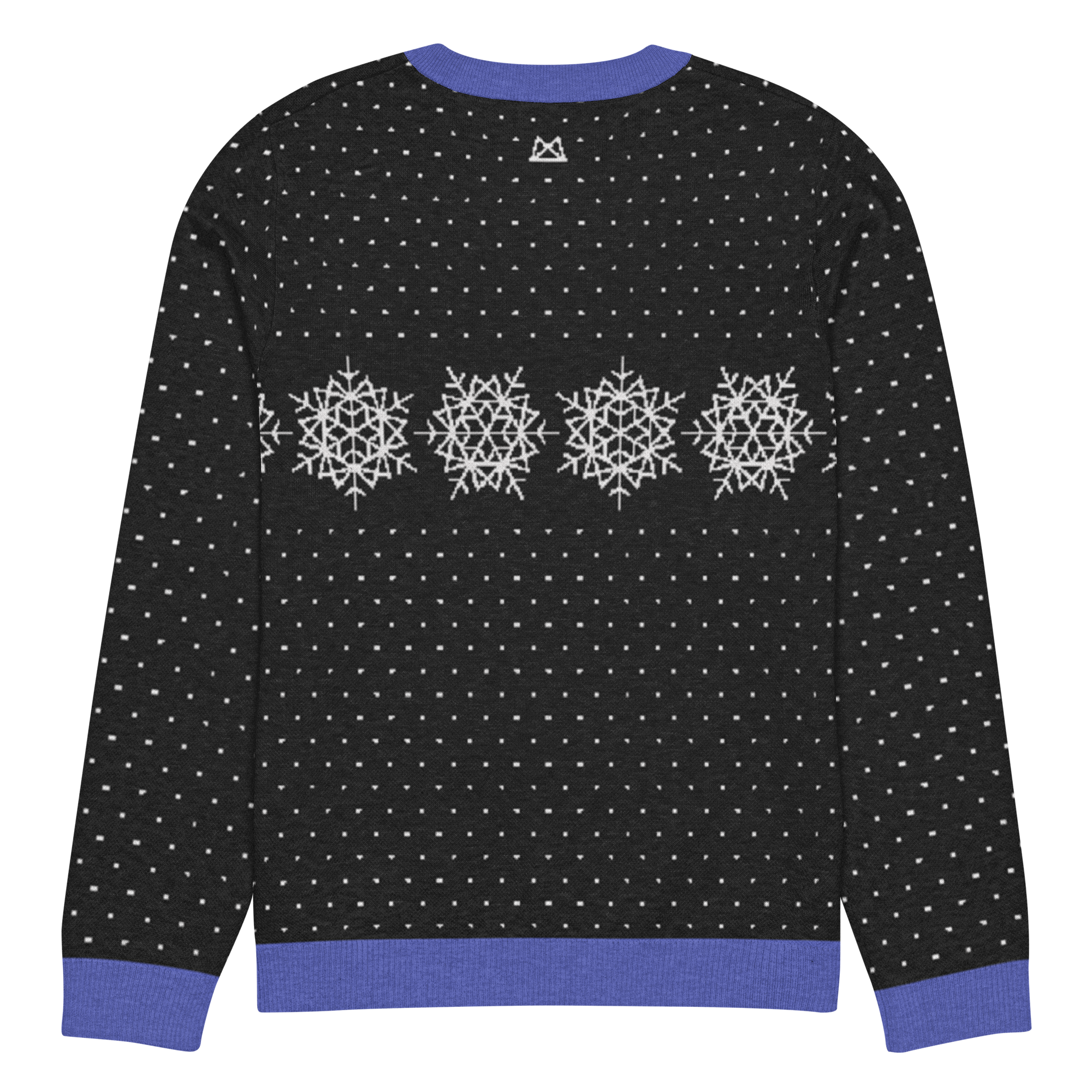 It’s Snow or Never Knitted Sweater in Night Shift - Image 2